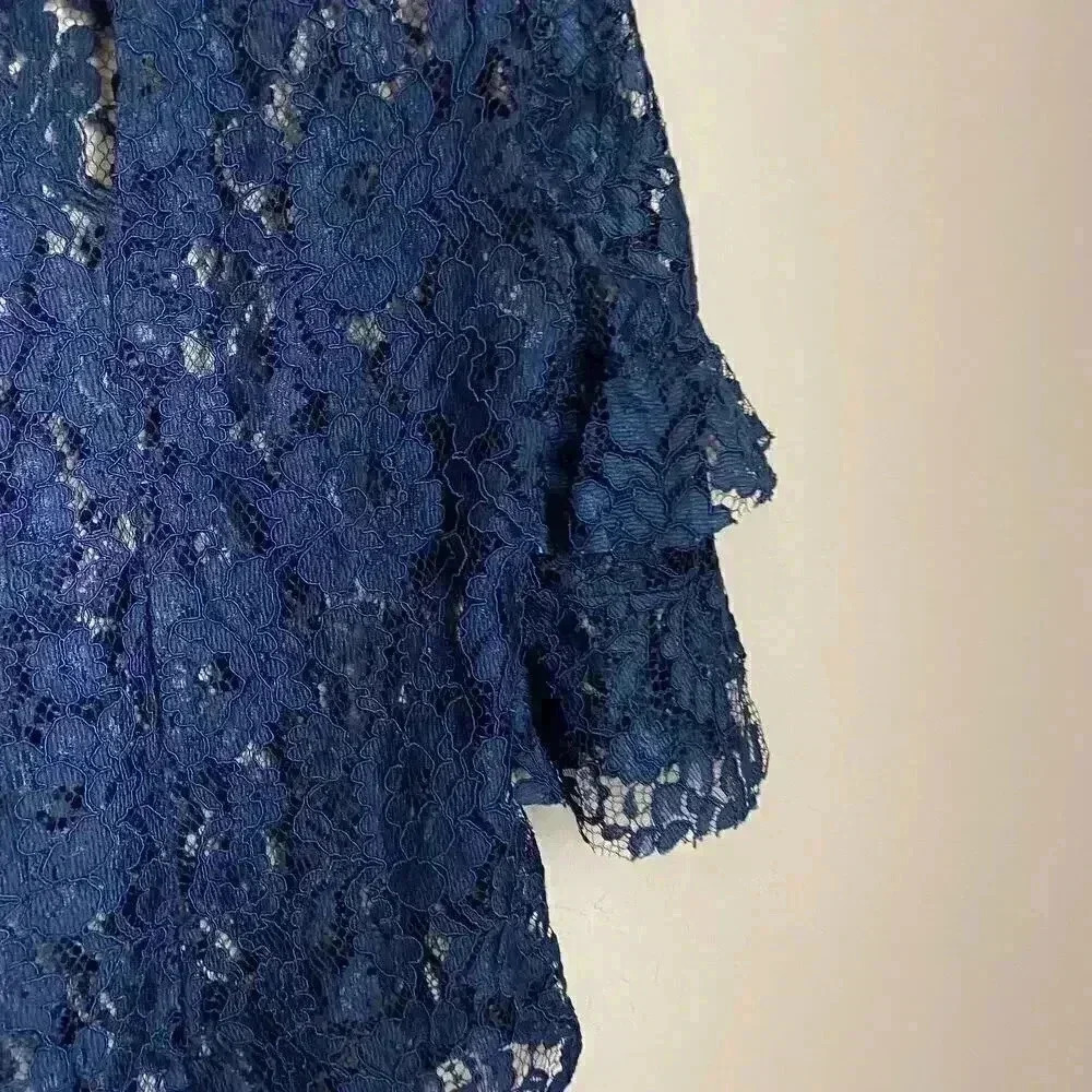 Reformation Marie Top Navy Size Small - Picture 4 of 12